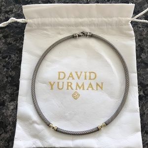 EUC David Yurman cable necklace